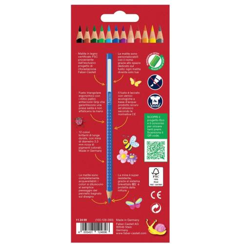 Matite colorate Color Grip -...