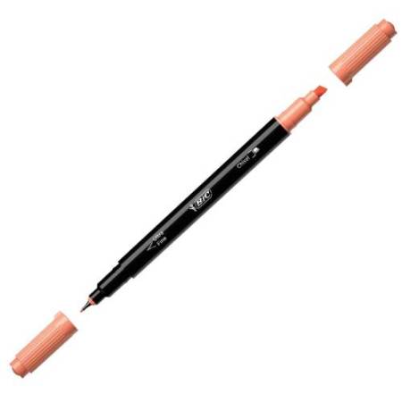 Evidenziatori dual tip Intensity - colori assortiti - Bic - conf. 6 pezzi