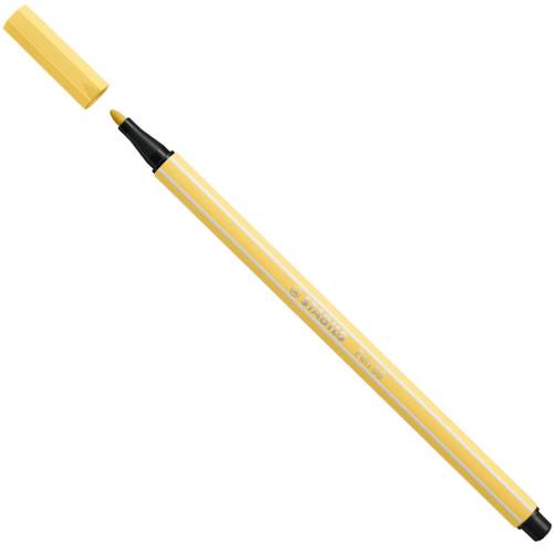 Pennarello Pen 68 - giallo chiaro -...