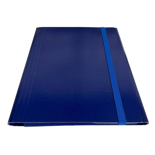 Cartella c/elastico piatto - dorso...