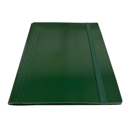 Cartella c/elastico piatto - dorso...