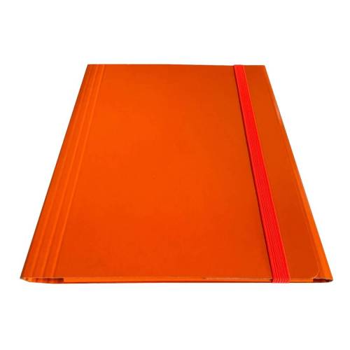 Cartella c/elastico piatto - dorso...