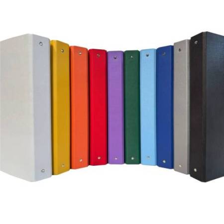 Raccoglitore King - 4 anelli tondi 30 mm - dorso 4 cm - 22x30 cm - rivestimento in PPL - nero - Starline