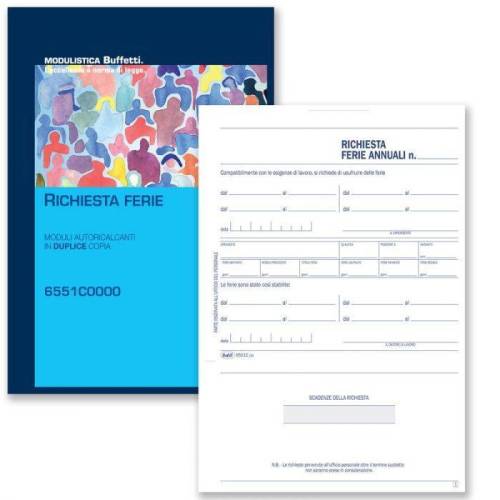 Richiesta ferie del dipendente -...
