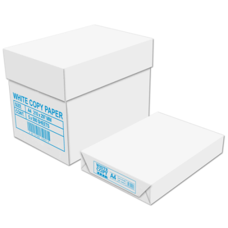 Carta fotocopie - A4 - 80 gr - bianco - conf. 500 fogli (drop)