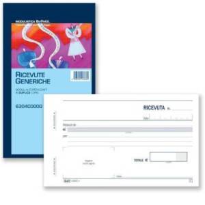 Ricevute di Denaro - Blocco...