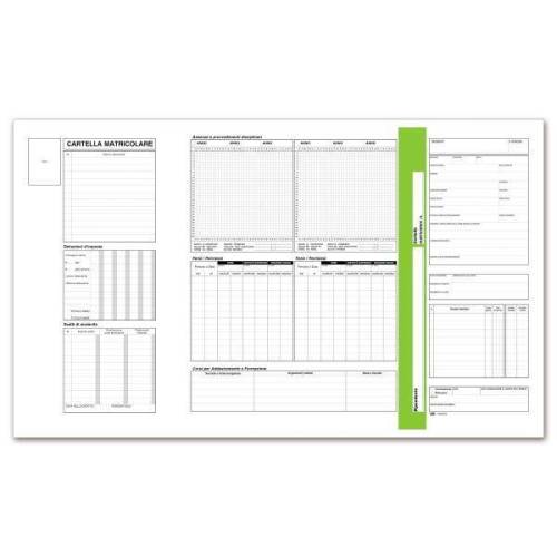Cartellina matricolare dipendenti con...