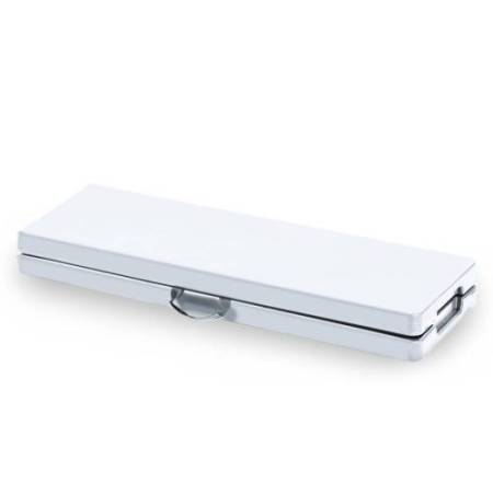 Panca Horeca - pieghevole - 44 x 30 x 183 cm - HDPE - bianco - Garden Friend