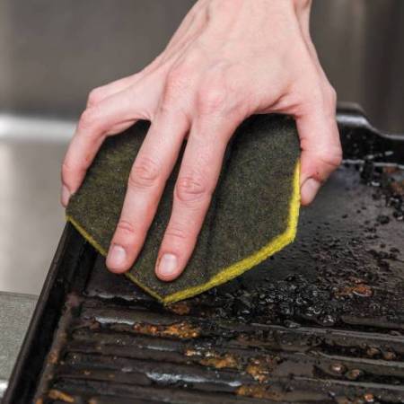 Spugne in fibra 96Hex - doppia funzione - Scotch-Brite - conf. 15 pezzi