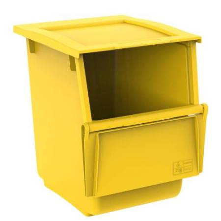 Contenitore Ecobin 25 - 25 L - giallo - Terry