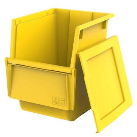 Contenitore Ecobin 25 - 25 L - giallo - Terry