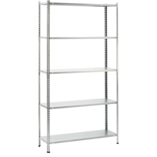 Scaffale in metallo - 5 ripiani -...