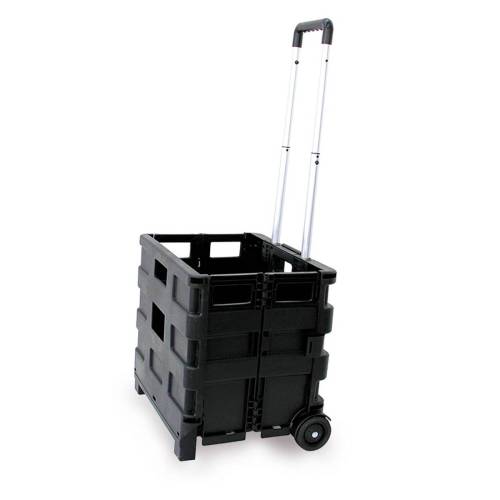Carrello pieghevole con cassa in...