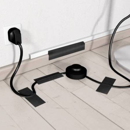 Nastro adesivo Extra resistente No residui - 4,8 cm x 18 m - nero - Scotch