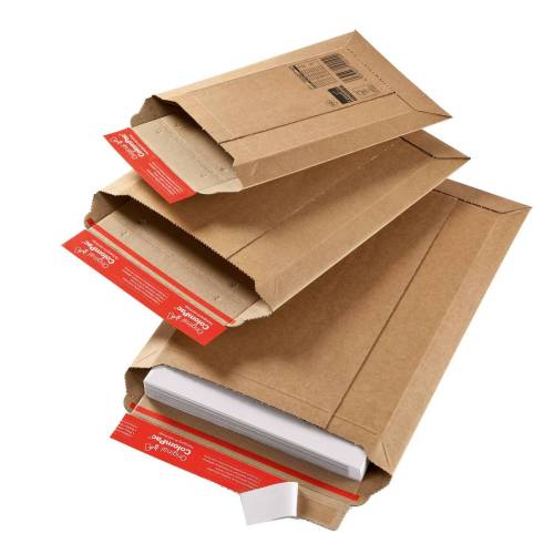 Busta a sacco - in cartone - chiusura...