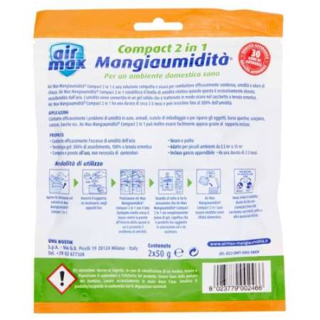Mangiaumidità appendibile compact 2 in1 - lavanda di provenza - 50 gr - Air Max
