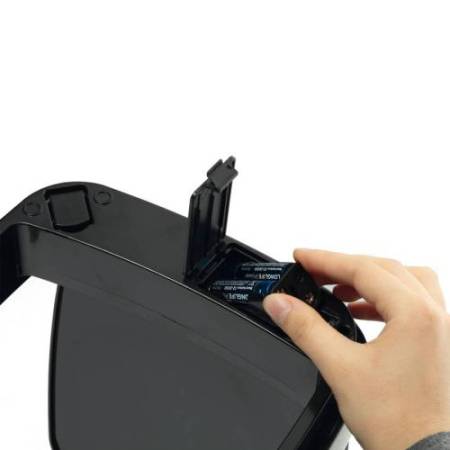 Cestino no touch - con sensore - 27 x 27 x 57 cm- 21 lt - argento metallizzato - Durable