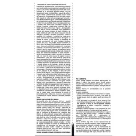 Busta rodenticida - 1,53 kg - pasta blu - Protemax