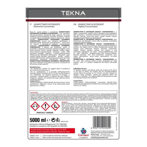 Disinfettante detergente - per...