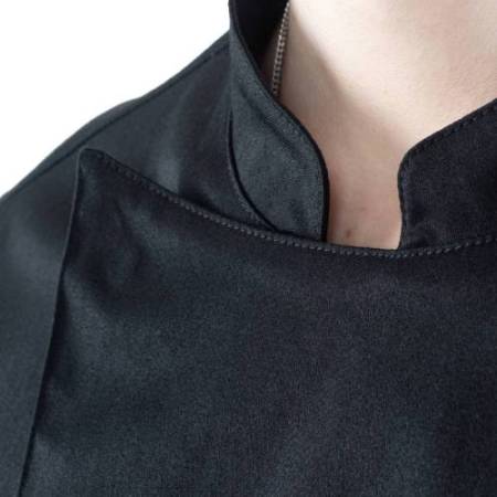 Giacca cuoco Adriano - da uomo - manica lunga - taglia XL - nero - Giblor's