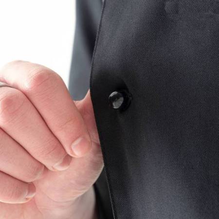 Giacca cuoco Tommaso - da uomo - manica corta - taglia S - nero - Giblor's