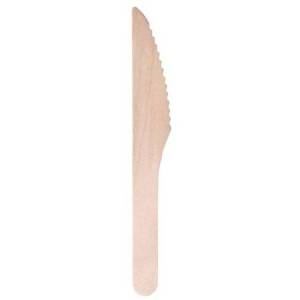 Coltello monouso in legno -...