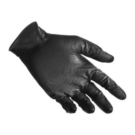 Guanti in nitrile N85B - ultra resistenti - tg XL - nero - Reflexx - conf. 50 pezzi