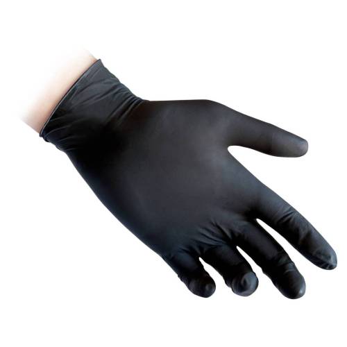 Guanti in nitrile N81 - tg M - nero -...