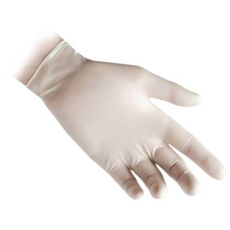 Guanti in lattice R40 - c/polvere - tg L - bianco - Reflexx - conf. 100 pezzi