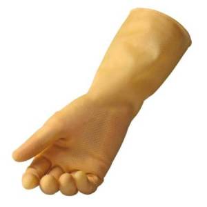 Coppia di guanti in lattice...