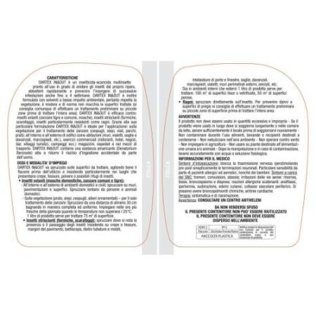 Insetticida antizanzare - pronto all'uso - 500 ml - Protemax