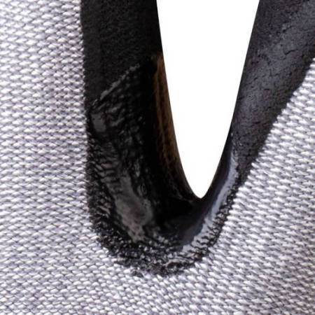 Guanti da lavoro Venicut01 - schiuma di nitrile - taglia 08 - grigio/nero - Deltaplus