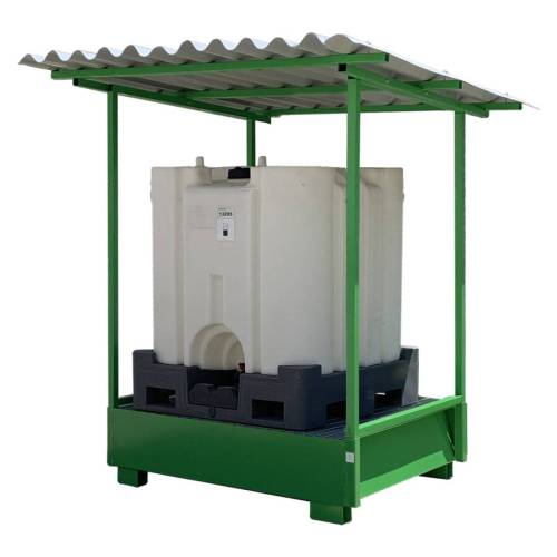 Vasca di raccolta coperta - a tenuta...