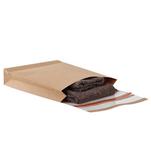 Sacchetti a fondo quadro E-Green - 40...