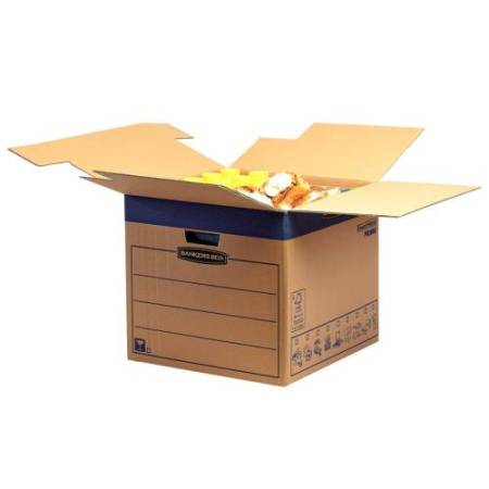 Scatola SmoothMove Prime Fastfold - per traslochi - 85 L - cartone - Bankers Box