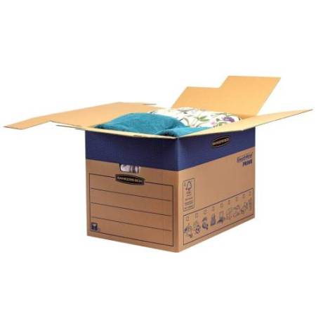 Scatola SmoothMove Prime Fastfold - per traslochi - 127 L - cartone - Bankers Box