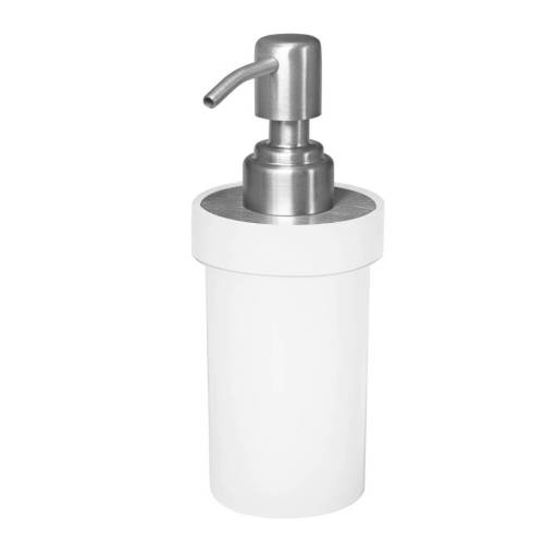 Dispenser per sapone - PVC - bianco -...