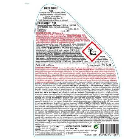 Insetticida/aficida spray multinsetto - pronto uso con PFnPO - 500 ml - Protemax