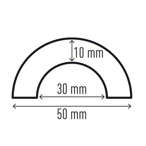 Profilo paracolpi P30 - per superfici...
