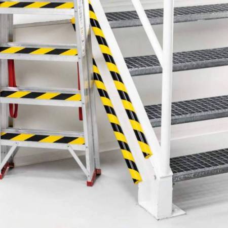 Profilo paracolpi E8R - per spigoli - giallo/nero - Durable