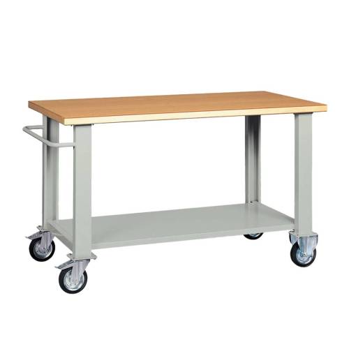 Banco da lavoro - con ruote - 200 x...