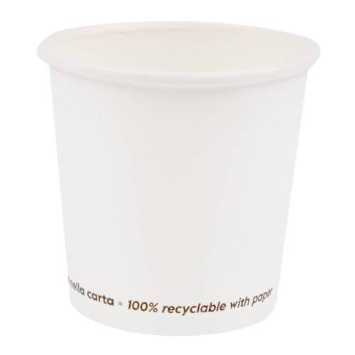 Bicchiere in carta - 200 ml - bianco...