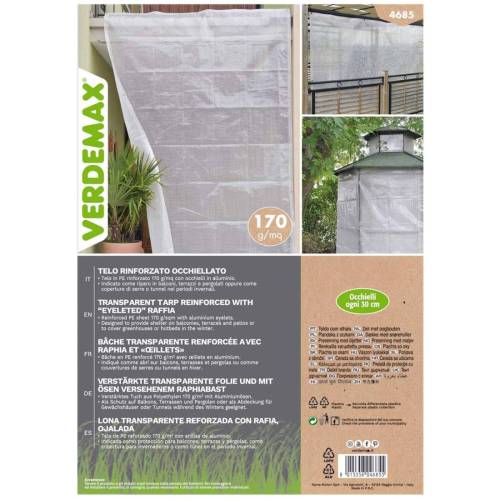 Telo occhiellato - per coperture - 3...