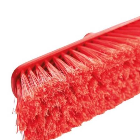 Scopa Alma - per interni - rosso - 33 x 7,5 x 11,5cm - PPL/PVC - Perfetto