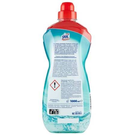 Smac Express pavimenti - igienizzante con ammoniaca - 1 L - Smac