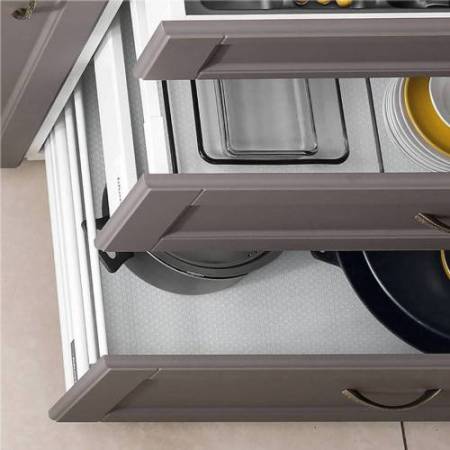 Tappetino per cassetti - 50 x 150 cm - POE -  trasparente - Perfetto