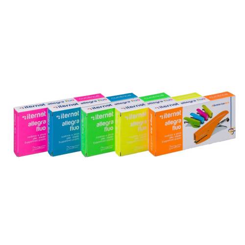 Cucitrice a pinza Allegra Fluo -...