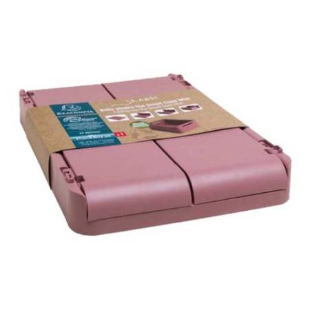 Scatola pieghevole The Smart Case midi Skandi - 27,6 x 18,8 x 12 cm - rosa antico - Exacompta