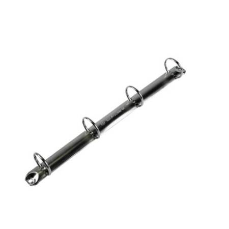 Raccoglitore personalizzabile Kreacover - PP - 4 anelli tondi 15 mm - dorso 2 cm - A4 maxi - trasparente - Exacompta