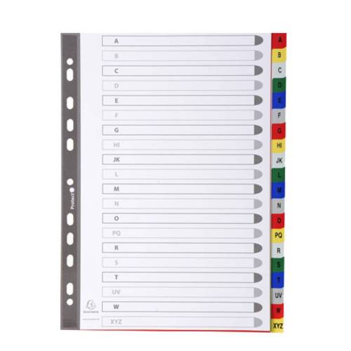 Separatore alfabetico A/Z - PPL - A4...